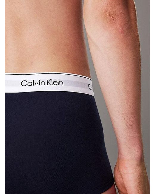 Calvin Klein 3Er-Pack Hüft-Shorts in Blue für Herren