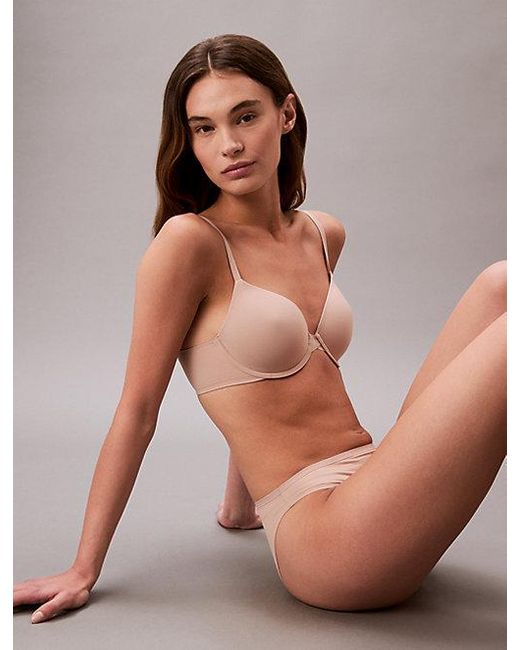 Calvin Klein Brown T-Shirt Bra Perfectly Fit