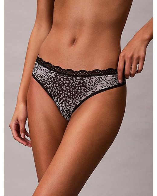 Calvin Klein String in het Multicolor