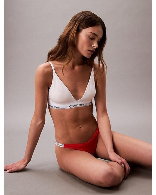 Calvin Klein Multicolor Dipped String Thong Icon Logo