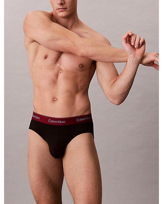 Calvin Klein 3-Pack Slips in het Multicolor voor heren