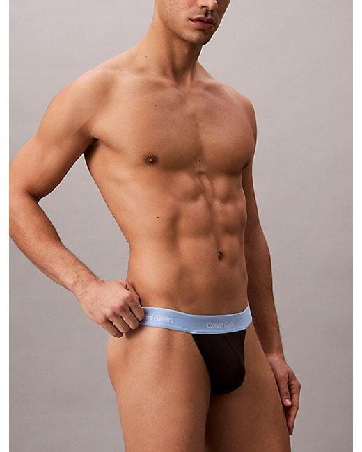 Calvin Klein 3-Pack Strings in het Multicolor voor heren