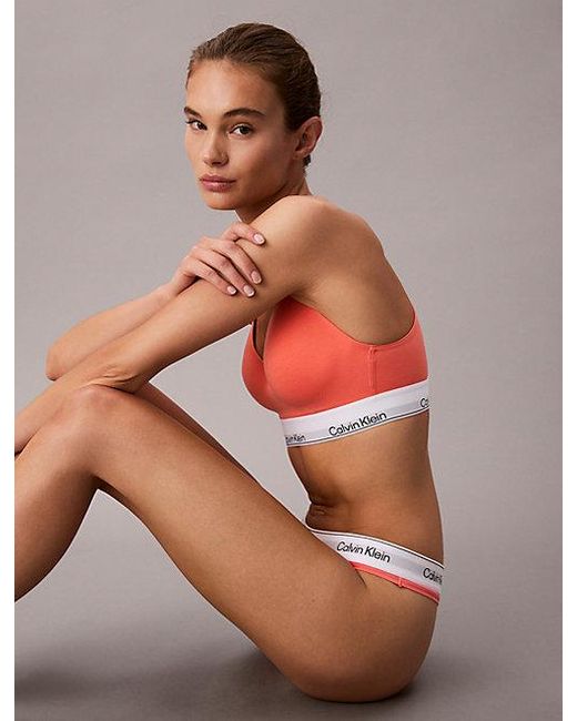Calvin Klein String in het Red