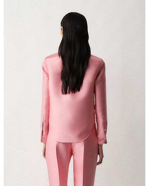 Calvin Klein Sophie Button-Down Overhemd in het Pink