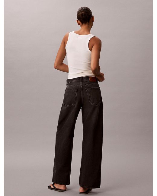 Calvin Klein Multicolor Low Rise Baggy Jeans