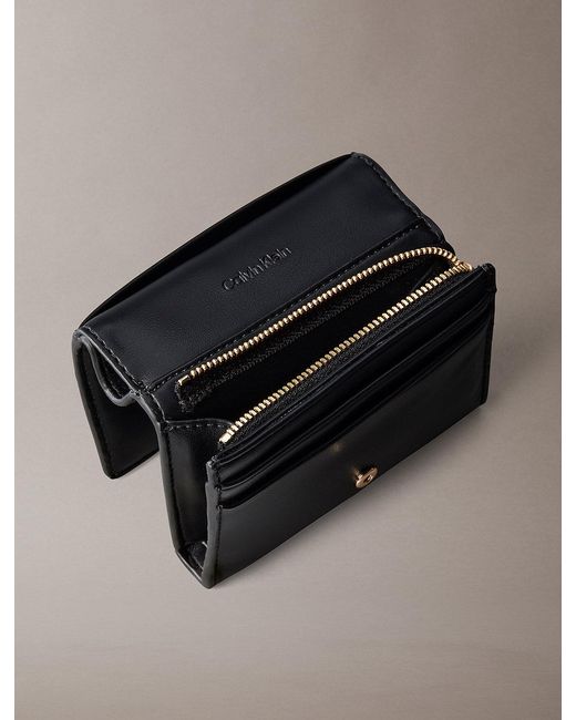 Calvin Klein Black Rfid Signature Logo Wallet
