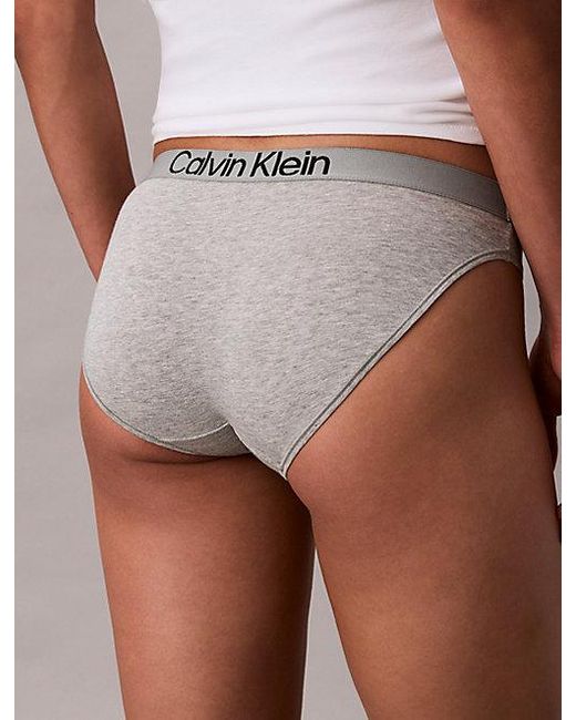 Calvin Klein White Bikini Briefs Maximum Cotton