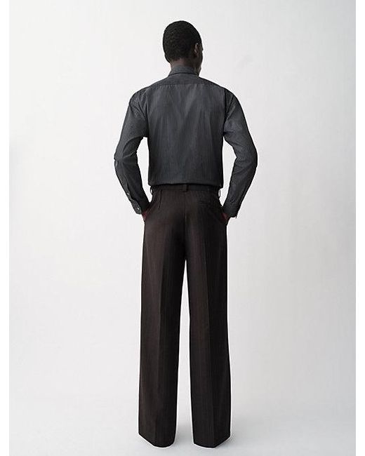 Calvin Klein Brown Archie Wide Leg Pants for men