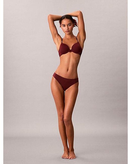 Calvin Klein Bikinislips in het Red