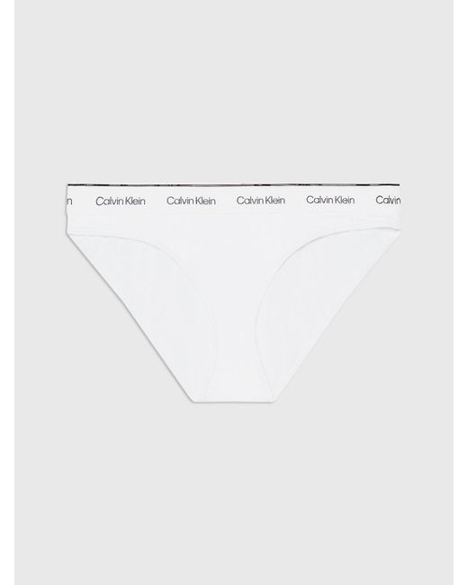 Bas de bikini - CK Meta Legacy Calvin Klein en coloris White