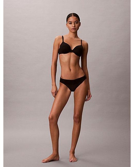 Calvin Klein Slip Met Lage Taille in het Brown