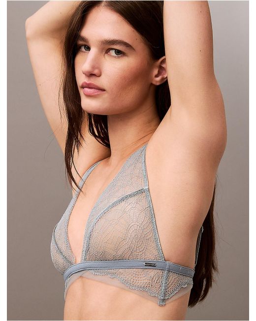 Calvin Klein Brown Triangle Bra
