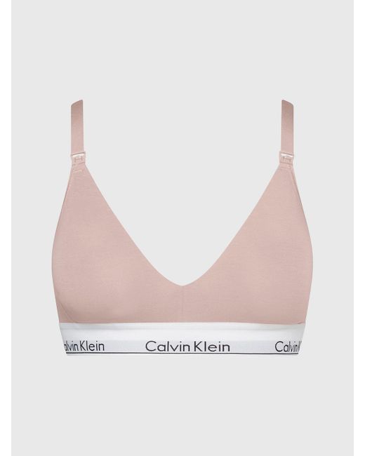Calvin Klein White Maternity Bra - Modern Cotton