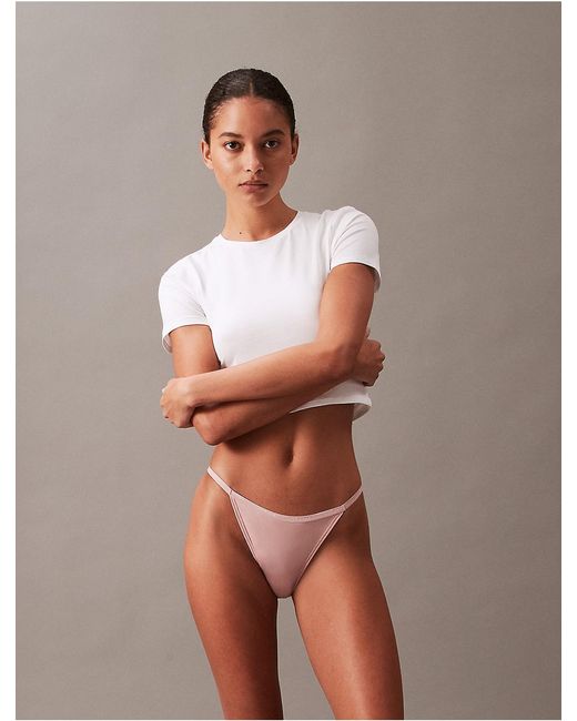 Calvin Klein Multicolor Ideal Micro String Thong