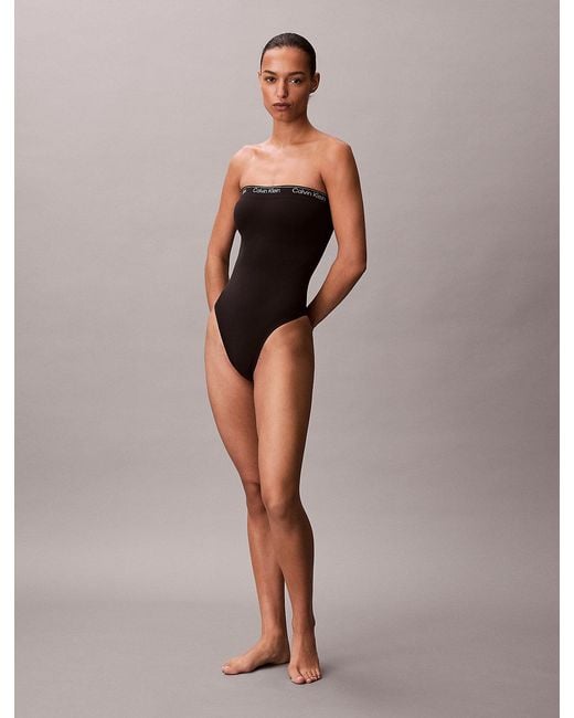 Calvin Klein Black Shapewear Bodysuit