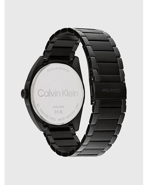 Calvin Klein Black Sunray Dial Bracelet Watch for men