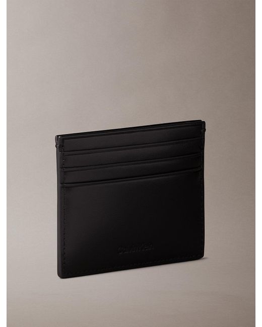 Calvin Klein Black Logo Cardholder for men
