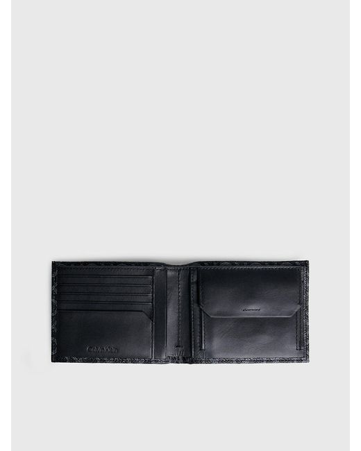 Calvin Klein Gray Logo Rfid Billfold Wallet for men