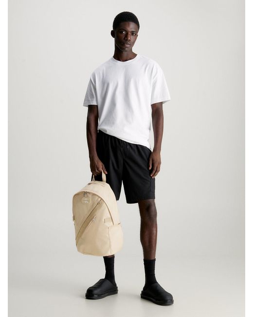 Sac à dos rond indéchirable Calvin Klein pour homme en coloris Natural