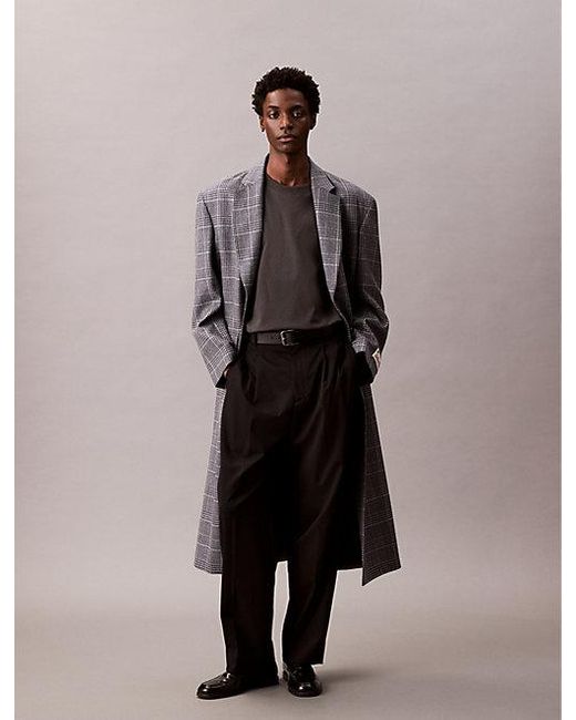 Calvin Klein Relaxed Katoenen T-Shirt in het Black voor heren