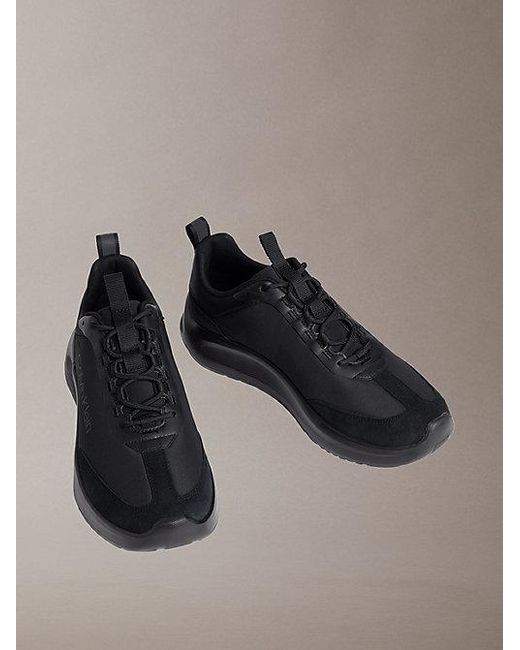 Calvin Klein Brown Ck Curve Lightweight Runner Trainers for men