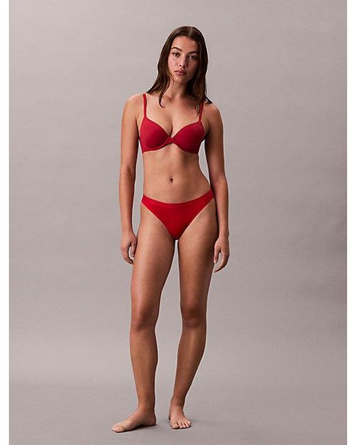 Calvin Klein 5-Pack Bikinislip in het Red