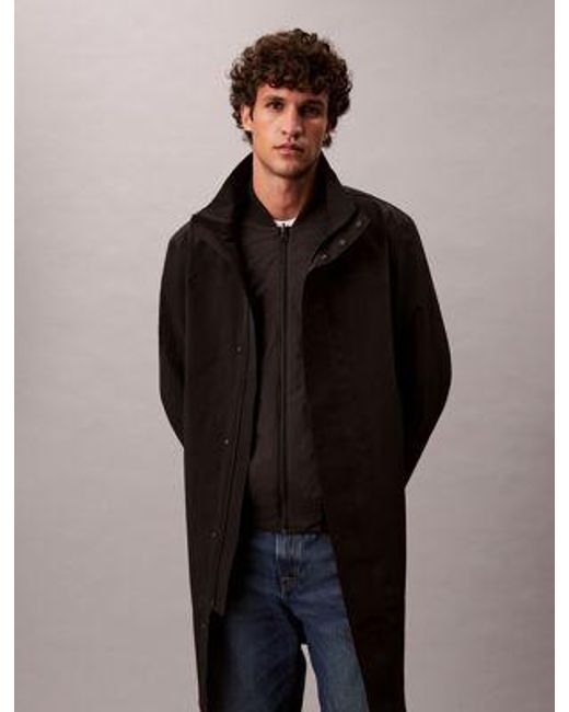 Chaquetón urbano técnico con capucha 3 en 1 Calvin Klein de hombre de color Blue