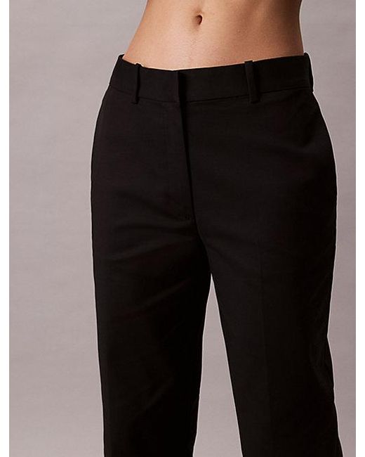 Calvin Klein Natural Cotton Stretch Straight Chino Pants