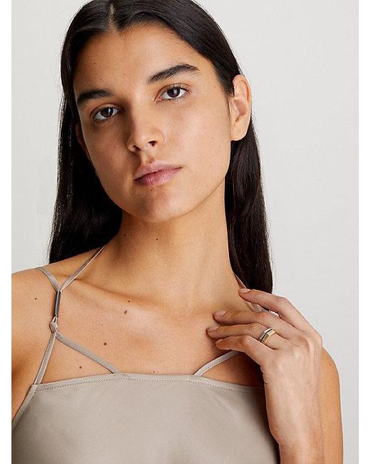 Calvin Klein White Modern 3 -Piece Rings Set