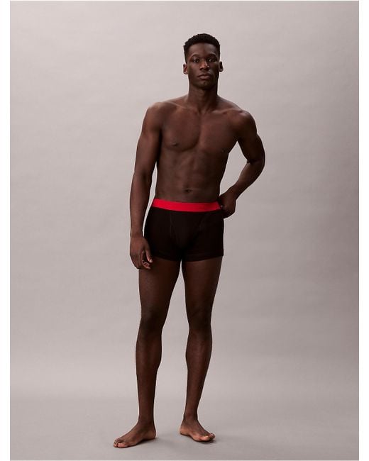 Calvin Klein Multicolor 5 Pack Trunks for men