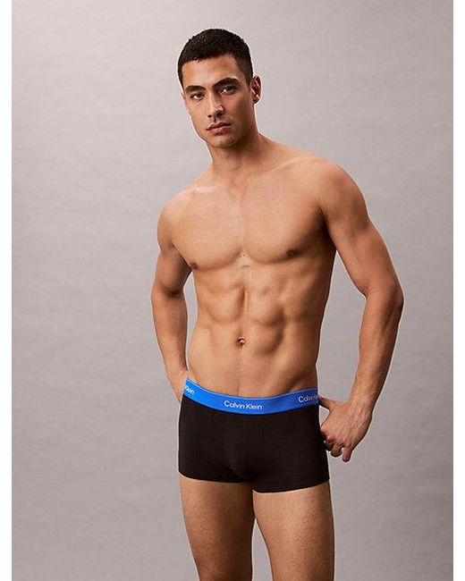Calvin Klein Multicolor 5 Pack Low Rise Trunks for men