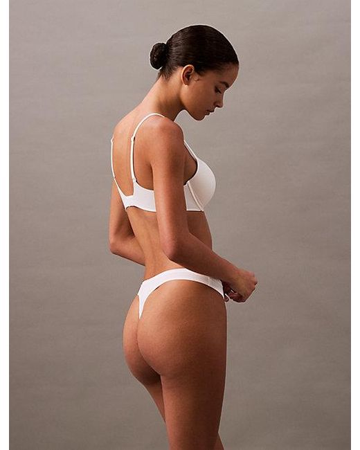 Calvin Klein String in het White