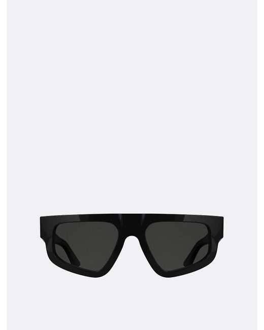 Calvin Klein Black Modified Rectangle Sunglasses Ck25539S