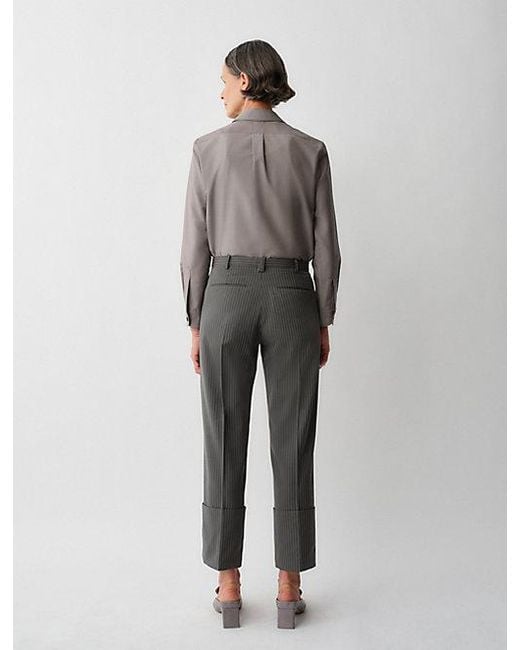 Calvin Klein Gray Eva Pants