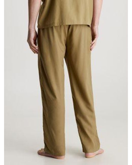 Pantalón de pijama - Pure Calvin Klein de hombre de color Natural