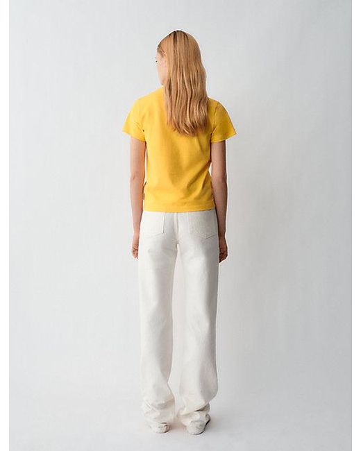 Calvin Klein Yellow Cal's Tee