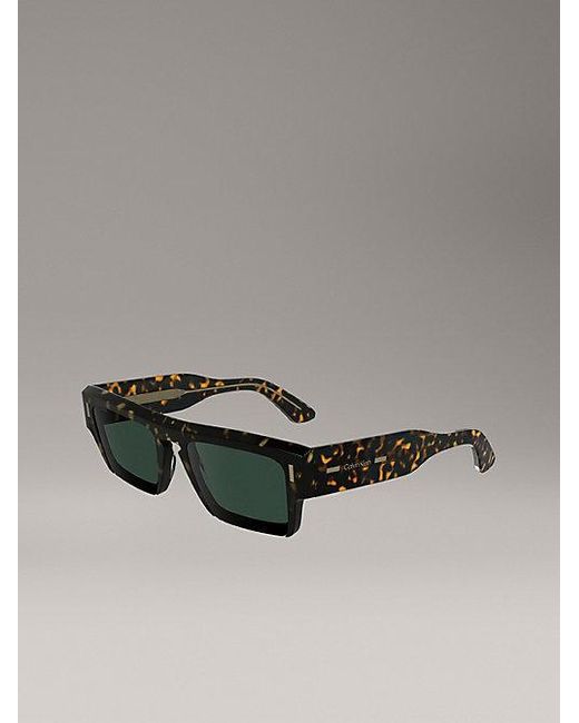 Calvin Klein Gray Modified Rectangle Sunglasses Ck24532S for men
