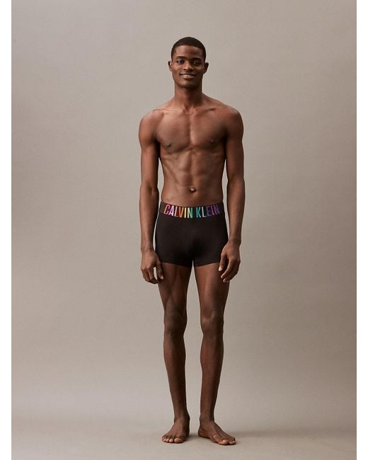 Calvin Klein Brown Trunks - Intense Power Pride for men