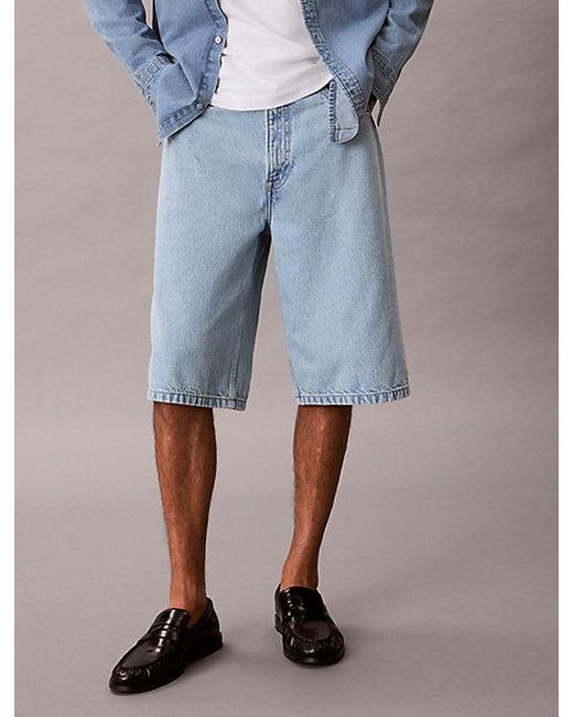 Calvin Klein Shorts in het Blue voor heren