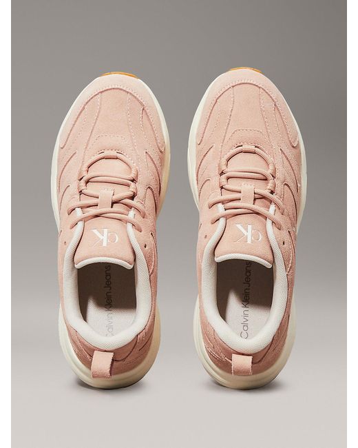 Baskets En Daim Calvin Klein en coloris Multicolor
