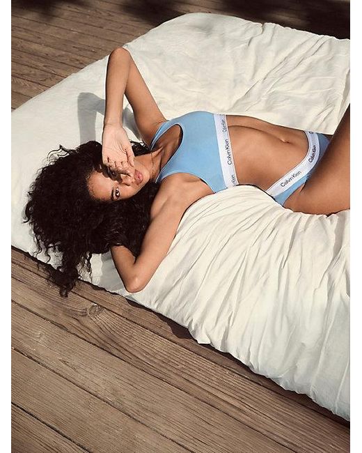 Calvin Klein Multicolor Unlined Bralette Icon Cotton Modal