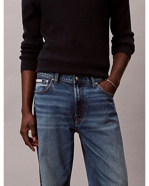 Calvin Klein Blue Jeans 90S Straight Jeans for men