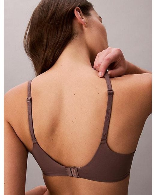 Calvin Klein Brown T-Shirt Bra Perfectly Fit