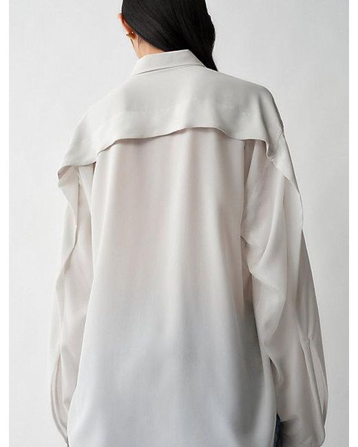 Calvin Klein Blue Amari Button-Down Shirt