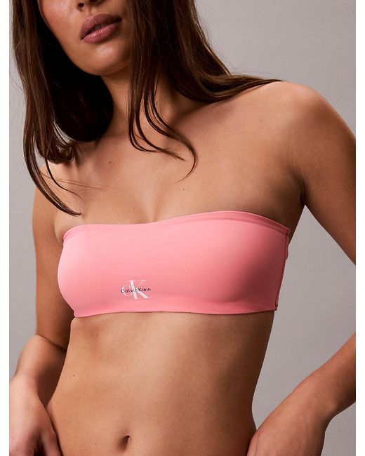 Calvin Klein Multicolor Bandeau Bikini Top