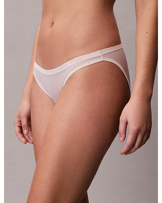Calvin Klein Multicolor Bikini Briefs Minimalist Mesh