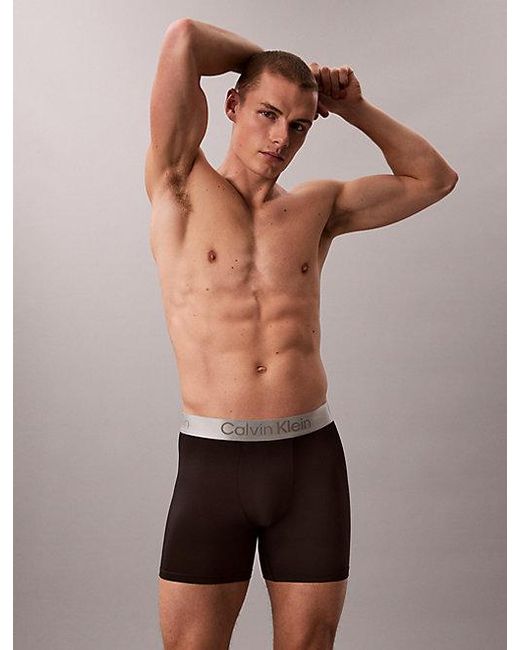 Calvin Klein 3-Pack Boxer Briefs in het Multicolor voor heren