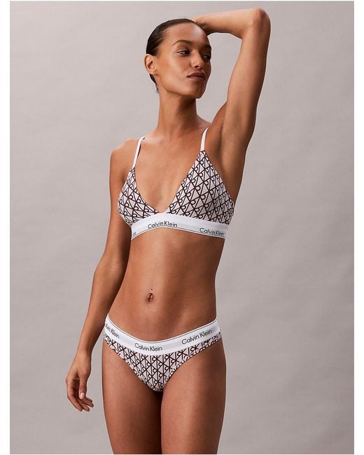 Calvin Klein Multicolor Thong Icon Cotton Modal