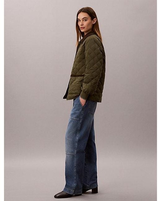 Calvin Klein Multicolor Jeans Quilted Liner Jacket