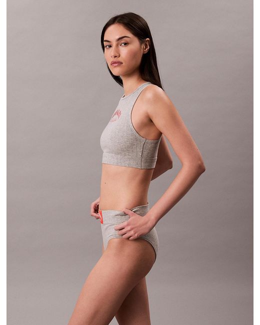 Calvin Klein Gray Bralette